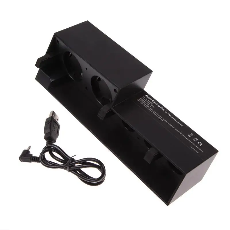 

USB External Turbo Temperature Control Cooling 5 Fan Cooler for Sony PS4