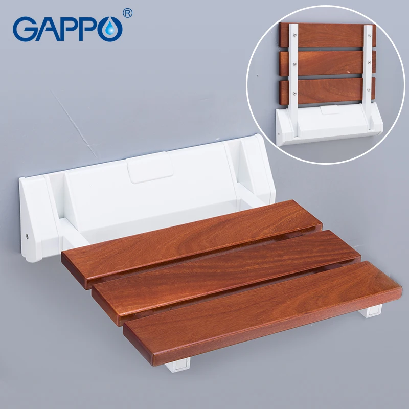Günstige GAPPO Wand Montiert Dusche Sitz klapp bank für kinder wc klapp dusche stühle Bad dusche Hocker Cadeira bad stuhl