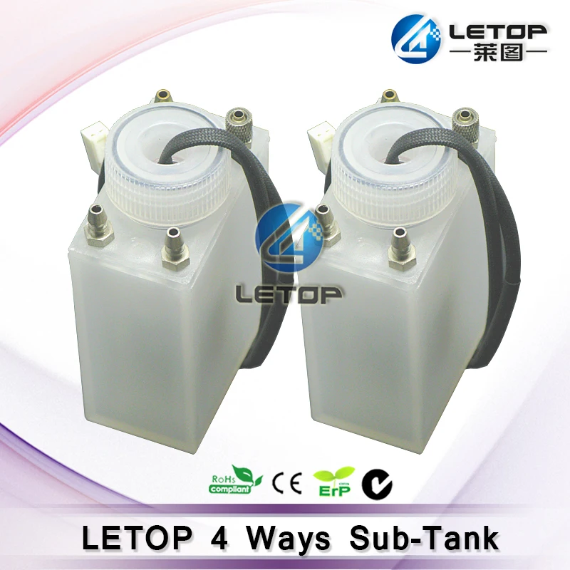 

Infiniti Crystaljet Allwin Solvent Printer 4 Ways Solvent Ink Sub Tank