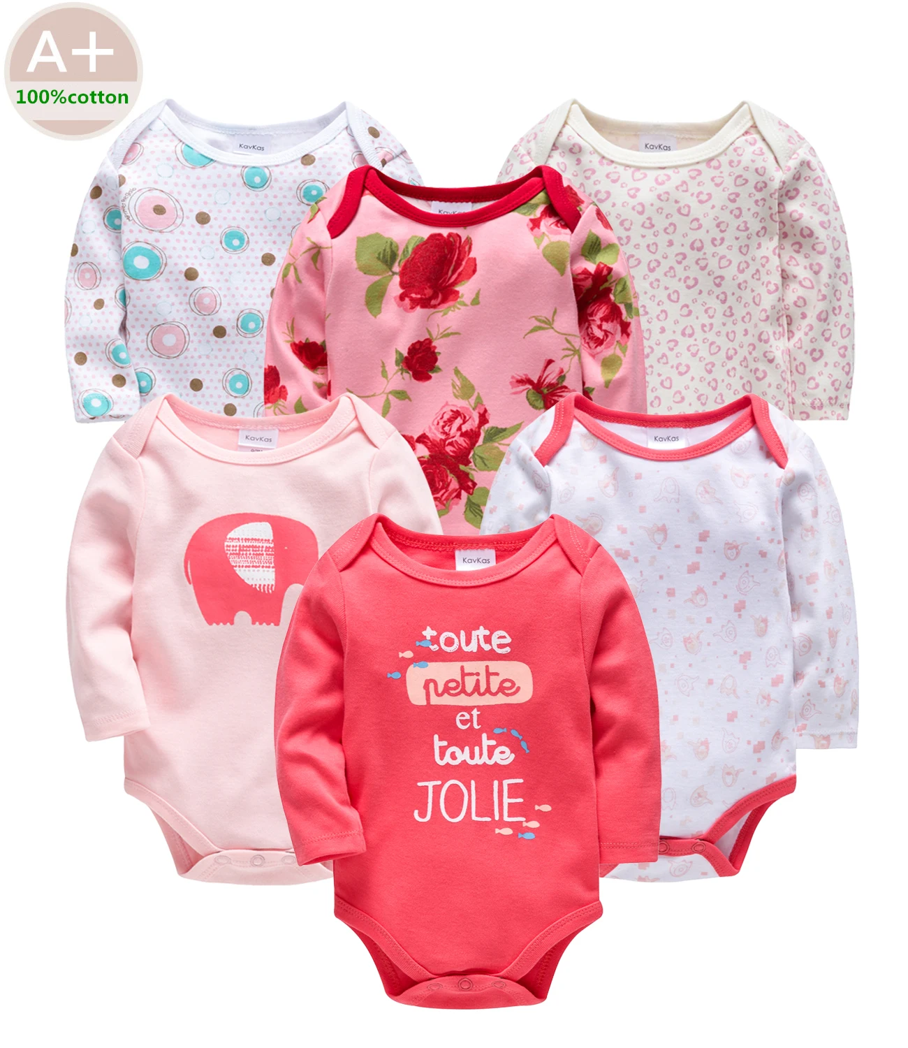 Осенняя одежда для новорожденных боди мальчиков и девочек Ropa Body Bebe Fille костюмы с