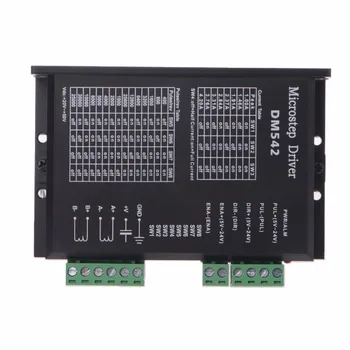 

DC 24-60V DM542 Stepper Motor Driver For 57 86 Series 2-phase Digital Stepper Motor Drivers
