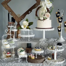 Белый маленький лист стойка для кексов, пирожное-Корзиночка лоток инструменты для кексов(капкейков) лоток для украшения дома десертный стол украшения