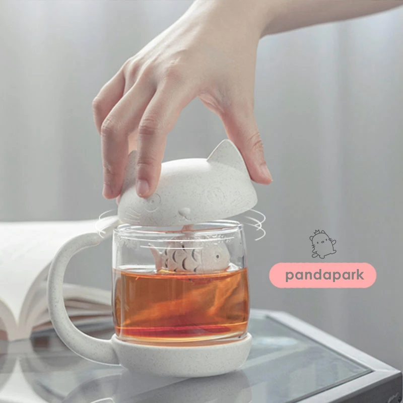 Pandapark Tasse A The Avec Infuseur Verre De Chat Mignon Et Creatif Tasse A Lait De Personnalite Gobelet De Bureau Tasses Pour Le Dejeuner Ppx011 Aliexpress Pandapark Tasse A The Avec Infuseur Verre De Chat Mignon Et Creatif Tasse A Lait De Personnalite Gobelet De Bureau Tasses Pour Le Dejeuner Ppx011 Aliexpress