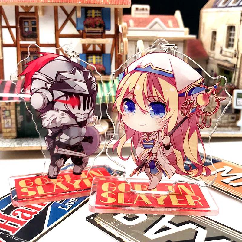 Японское аниме Goblin Slayer Priestess Onna Shinkan фигурка на акриловой подставке игрушки