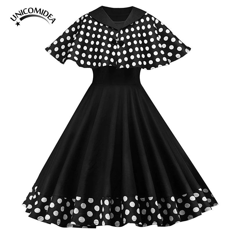 two piece polka dot dress