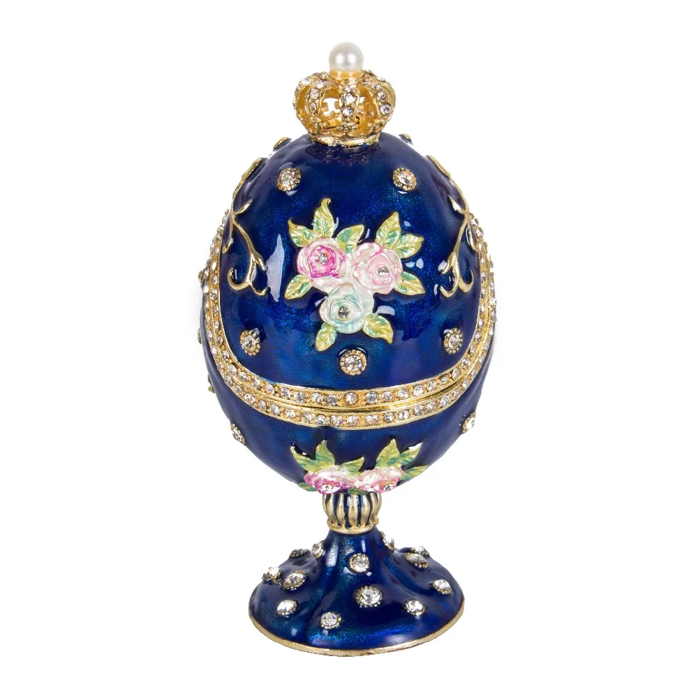 

FLETCHER Brand Metal Beautiful Faberge Egg for Home Decoration