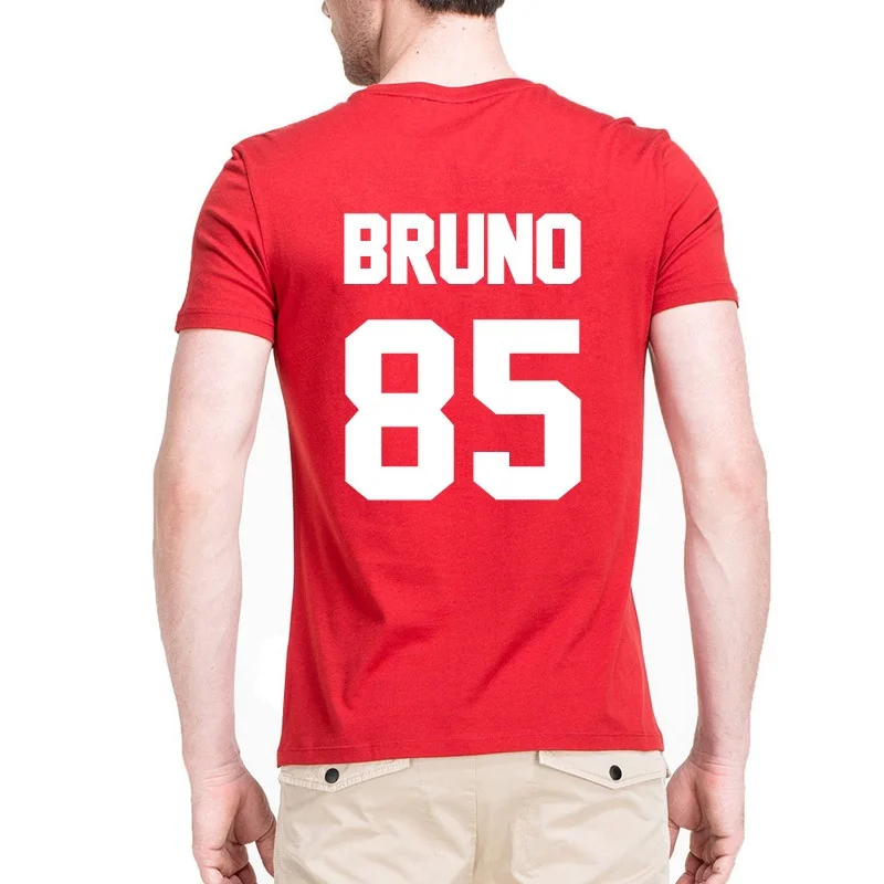 Bruno Mars T Shirt BRUNO 85 Print on Back Side T Shirt Women Men T