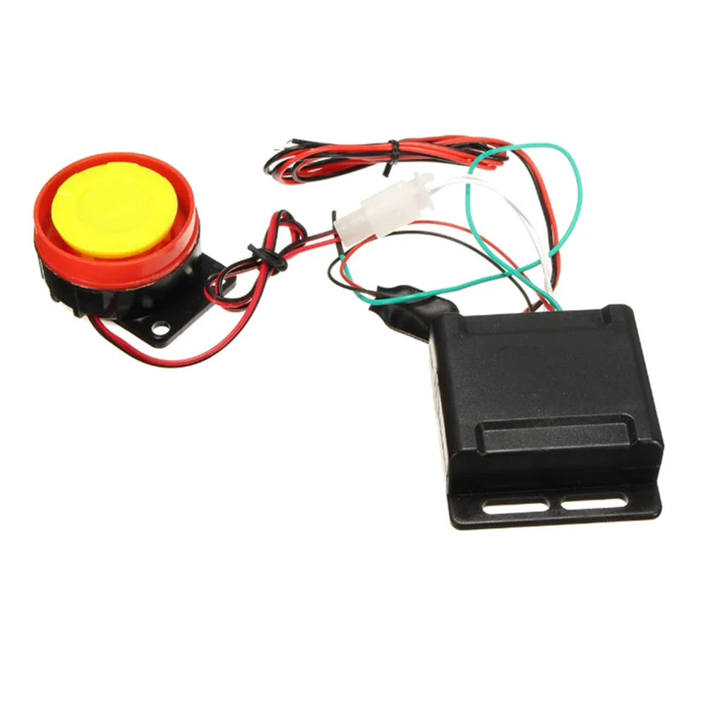 

Car Motorcycle Alarm System Scooter Anti-theft Safety Security Alarm Remote Control Horn 12V 125dB