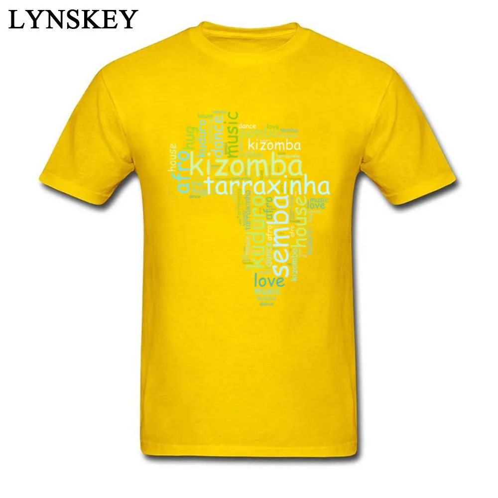 100% Cotton Tops Tees Kizomba cloud for Men Crazy T Shirts Personalized Retro Crew Neck Short Sleeve Tee Shirts Top Quality Kizomba cloud yellow