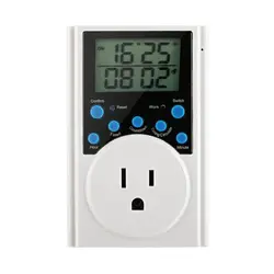 15A/1800 W таймер на выходе многофункциональный разъем в цифровой таймер энергосберегающими таймер с 3-зубец выход для Приспособления
