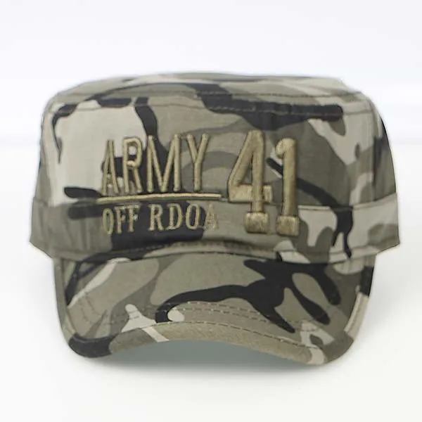 Летняя женская модная шляпа, шапки в стиле милитари, Мужская кепка в армейском стиле США, темно-синяя камуфляжная кепка с принтом пентаграммы и вышивкой, дизайнерская хлопковая шапка - Цвет: HT043-Camo