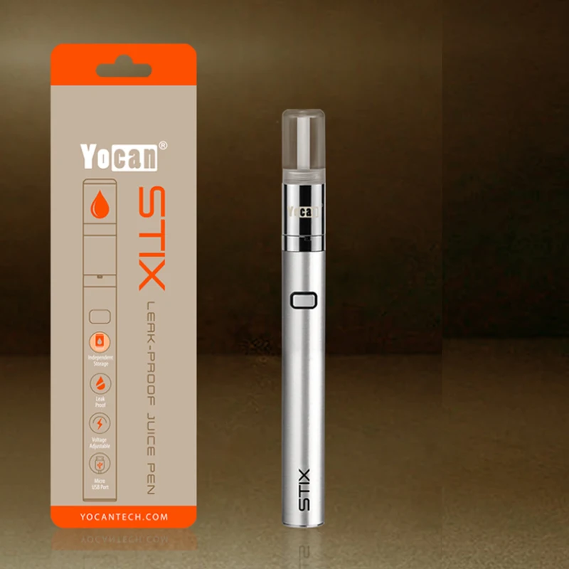 Набор для вейп Yocan Stix 320 мАч, встроенный портативный мини-набор электронных сигарет, набор для электронных сигарет, керамическая катушка, герметичная