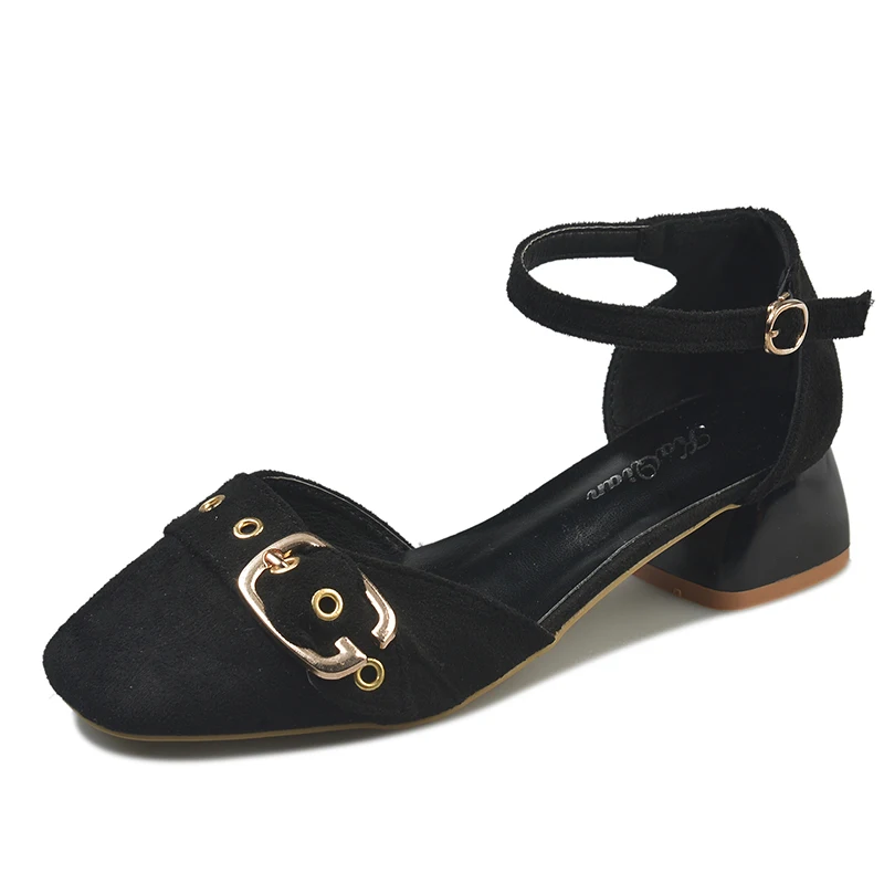 

Summer Women Shoes Side with Pointed Toe Pumps Dress Shoes High Heels Boat Shoes Wedding Shoes feminino sandals