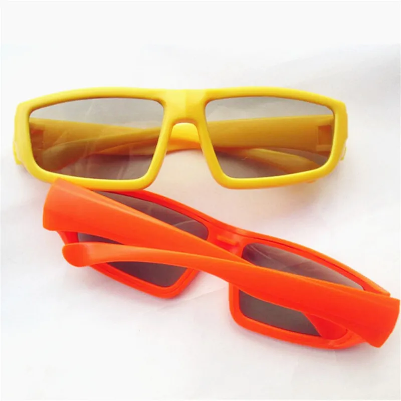 Модные детские 3d очки для детей 3 d очки для сада поляризационные 3 d очки пассивная пленка поляриметрические ТВ 3 d очки