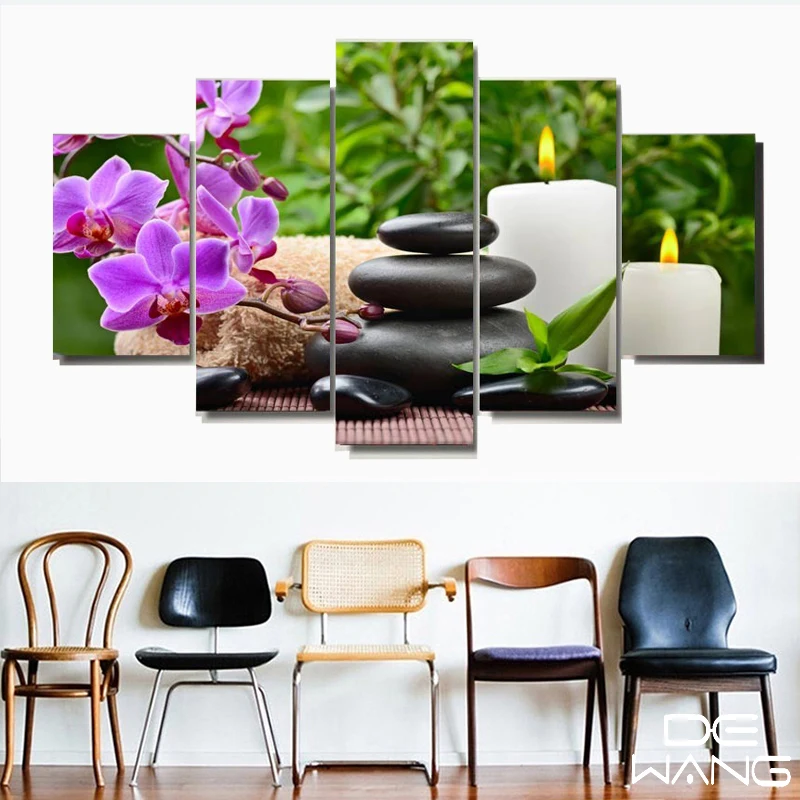 Us 34 75 5 Piece Kanvas Seni Poster Dan Cetakan Vintage Bingkai Gambar Lukisan Kanvas Lukisan Kaligrafi Lilin Teratai Bunga Gambar Di Painting Us 34 75 5 Piece Kanvas Seni Poster Dan Cetakan Vintage Bingkai Gambar Lukisan Kanvas Lukisan Kaligrafi Lilin Teratai Bunga Gambar Di Painting