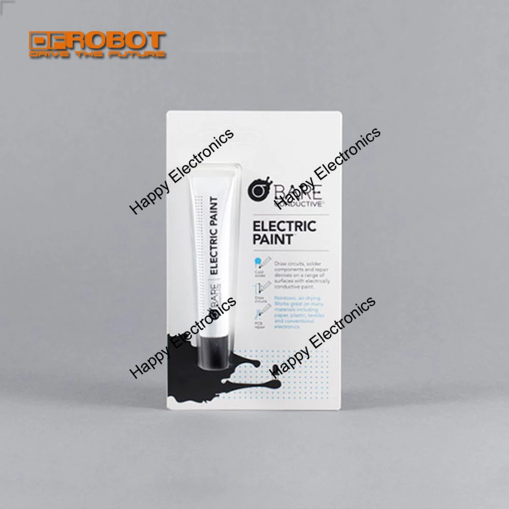 

new DFRobot Bare Conductive Electric Paint Paint Pens 10ml Upgraded version for DIY Interactive electronic liquid circuit