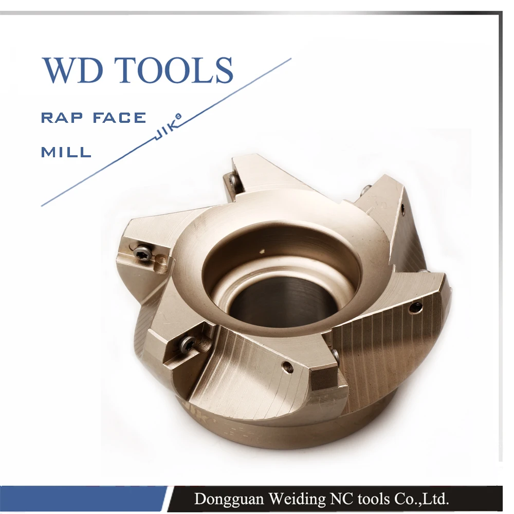 

RAP 300R 80-27-5T 75 Degree High Positive Face Mill Cutting Diameter For APMT1135 inserts