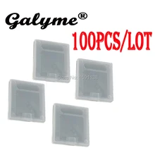 100 шт./лот, пластиковый прозрачный цветной картридж для игровой карты, защитный чехол для GameBoy, цветная коробка для хранения GBO DMG Boy, цветная оболочка