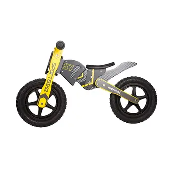 

Wooden bicycle Motorcycle MX Yellowtail