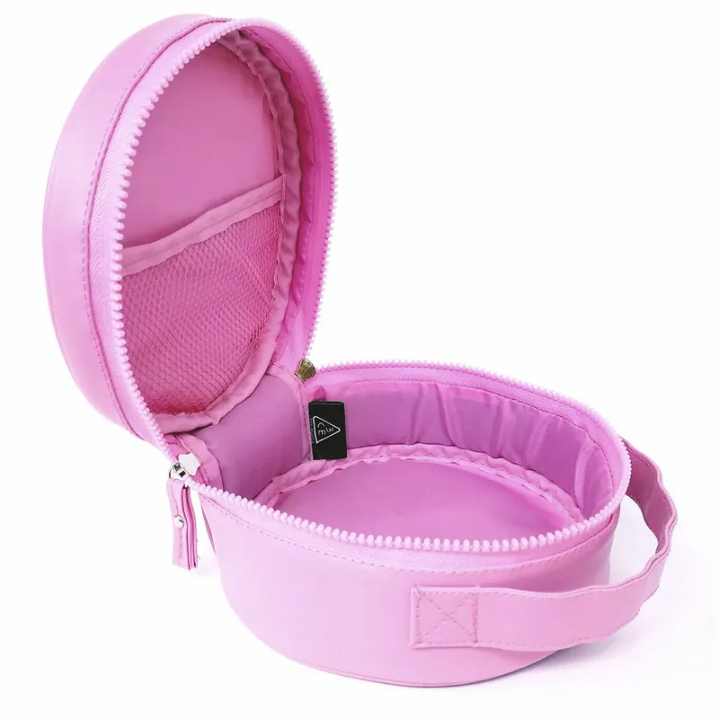 لطيف مستحضرات التجميل الجيبات للسفر السيدات حقائب مكياج مع متعدد الألوان نمط الحقيبة المرأة التجميل حقيبة