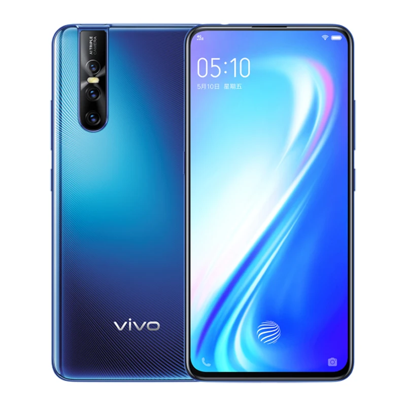 Мобильный телефон Vivo S1 Pro, 6,39 дюймов, 6 ГБ ОЗУ, 256 Гб ПЗУ, Восьмиядерный процессор Snapdragon 675, Android 9, камера 32 МП, 3700 мАч, смартфон