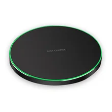 10 Вт Быстрое беспроводное зарядное устройство для samsung Galaxy S9/S9+ S8 S7 Note 9 S7 Edge USB Qi зарядное устройство для iPhone XS Max XR X 8 Plus