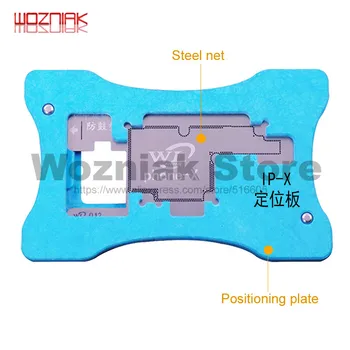 

Wozniak wl BGA planting net For iPhone x xs / xs max Middle layer tin net Anti drum Tin plant Steel net Fixed positioning plate