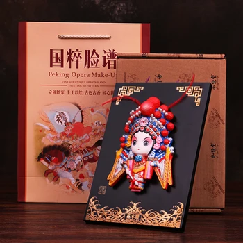 

Peking Opera Mask Decoration Chinese Gifts for Foreigners Going abroad Chinese Wind Small Gifts Handicrafts decoracion hogar