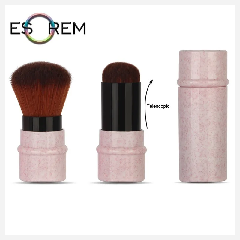 

ESOREM Hot Sale Marble Makeup Brush Retractable Powder Brush 4 Colors Portable Makeup Blush Brushes Brochas Maquillaje 5625
