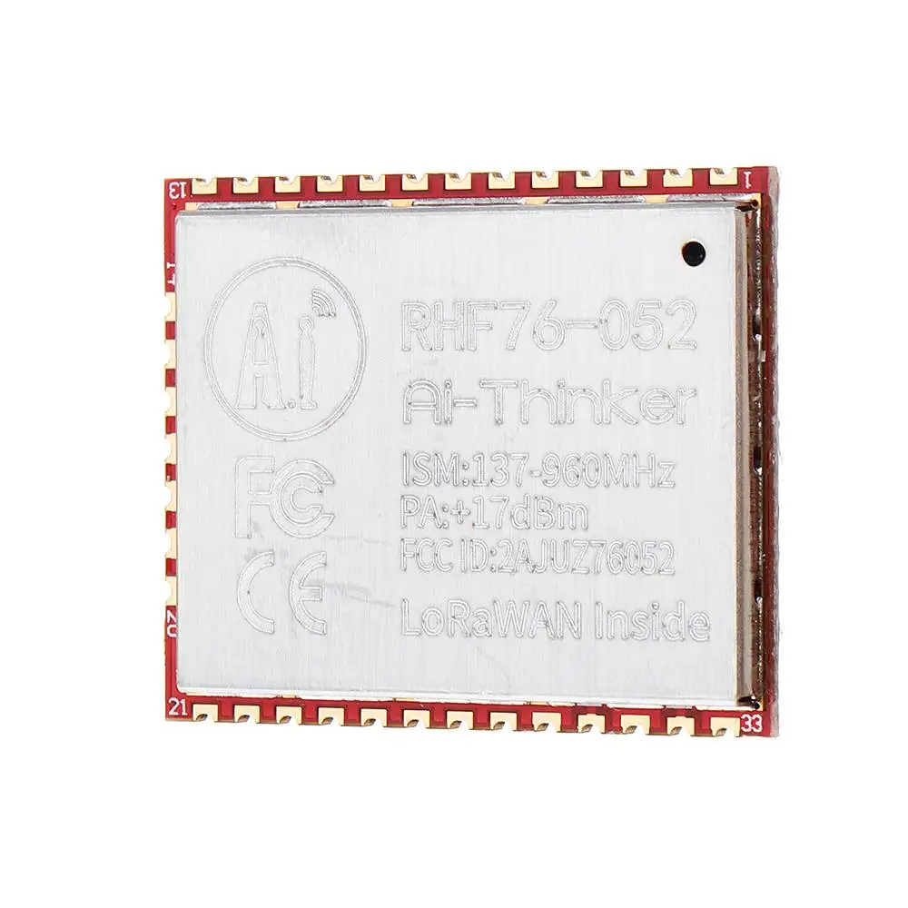 LEORY 433/470/868/915 МГц Беспроводной LoRa модуль RHF76-052 LoRaWAN узел модуль Встроенный STM32 низкая Мощность