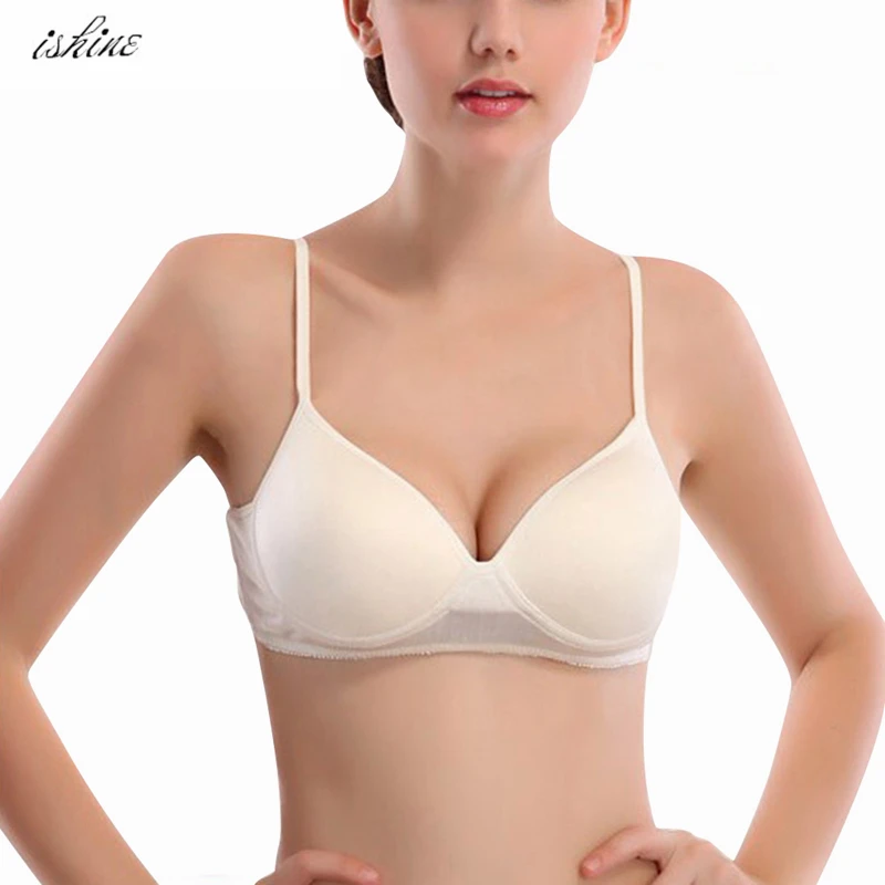 Bral lencería de algodón ajustable Sujetadores sin aros para mujer Bral lencería de algodón ajustable Sujetadores sin aros para mujer