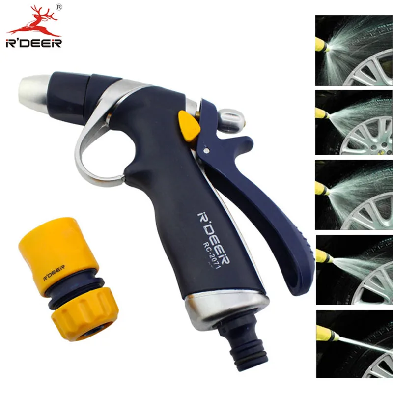 2 in 1 Gun Nozzle With Standard Hose Connector garden hoses TRP Water