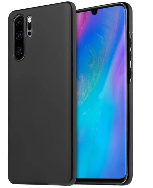 Новинка для huawei P30/P30Pro на магните с отделениями для карт чехол для huawei P30/P30Pro силиконовый чехол-накладка из мягкого ТПУ чехол на магните Bulit в металлическая пластина - Цвет: Black