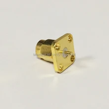 1 шт. SMA штекер РФ коаксиальный модем конвертер разъем припоя Post 4-отверстия для крепления на панели Позолоченные