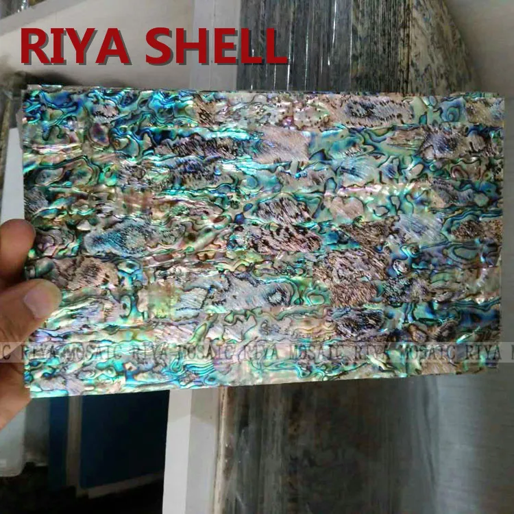 

Free Shipping RIYA A grade natural surface abalone paua shell laminate for musical instrument and furniture inlay 10pcs/lot