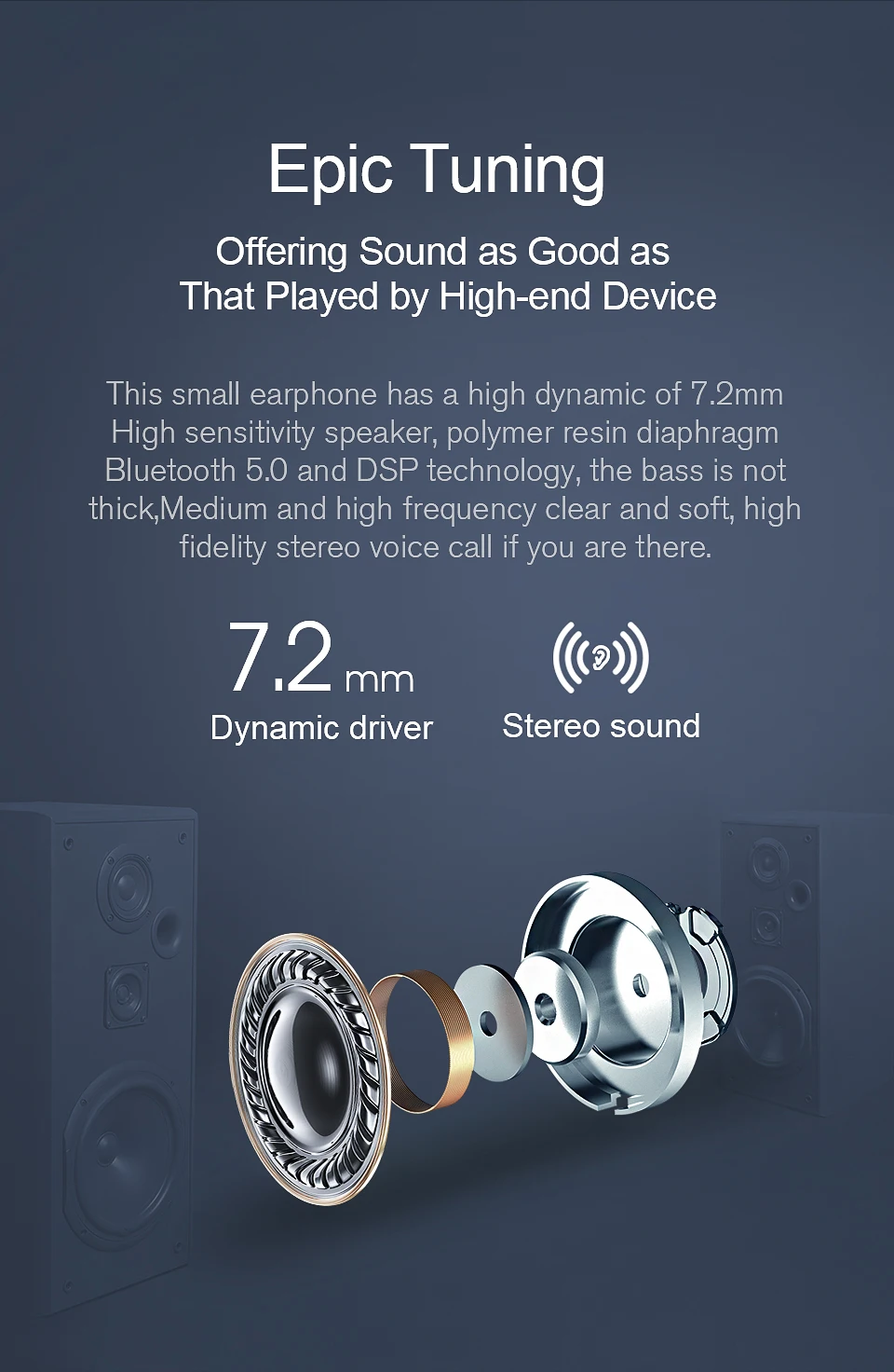Haylou GT1 Белый HD Bluetooth наушники отпечатков пальцев Touch TWS беспроводные наушники