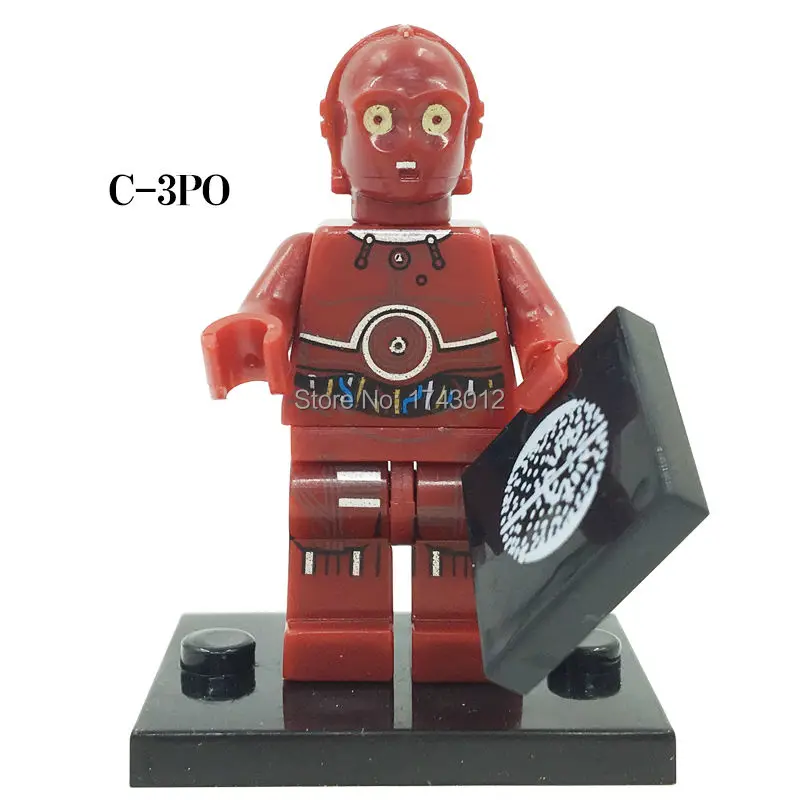 30pcs Building Blocks Super Heroes Star Wars Tc4 Protocol Droid