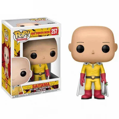 Funko POP ONE PUNCH-MAN 257# Saitama фигурка Коллекционная модель игрушки