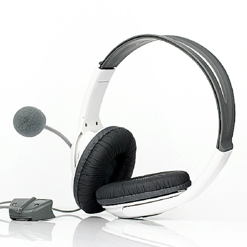 Marsnaska Brand New White & Black Contrast Color Headphone Headset with