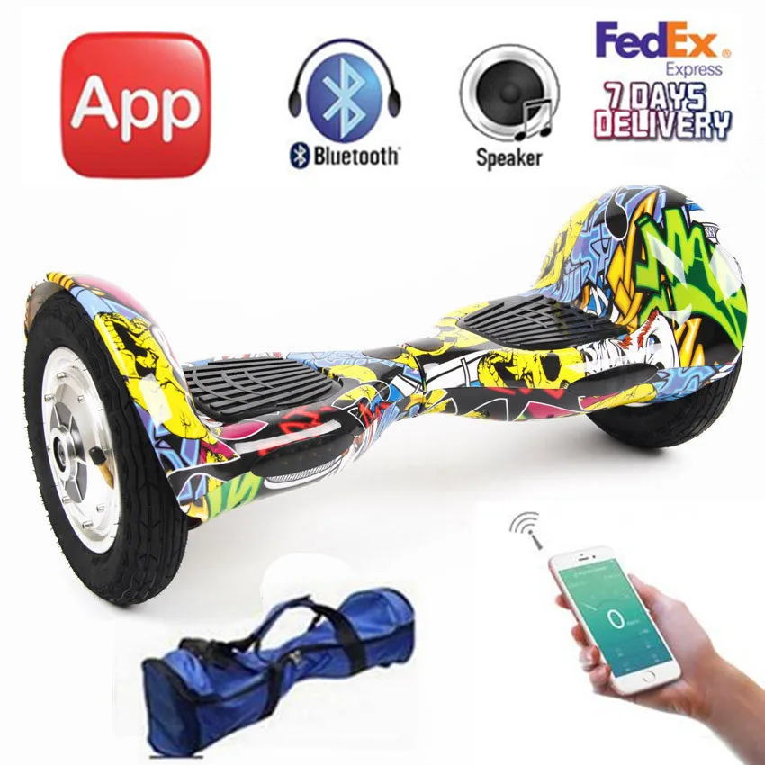 10 inch Two Wheels Electric Scooter Hoverboard Self Balancing Scooters Smart Balance Wheel Electric Skateboard hover board App