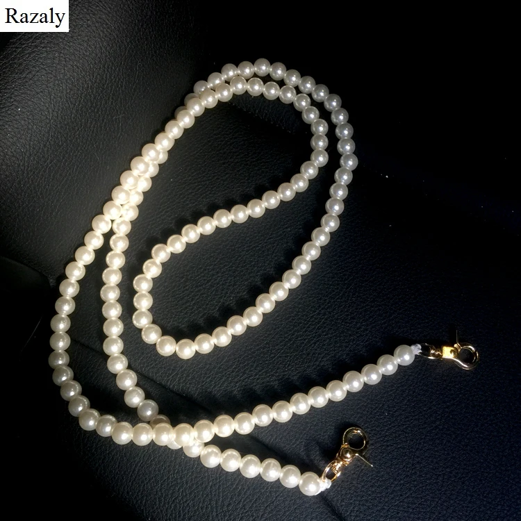 coach bag with pearl strap