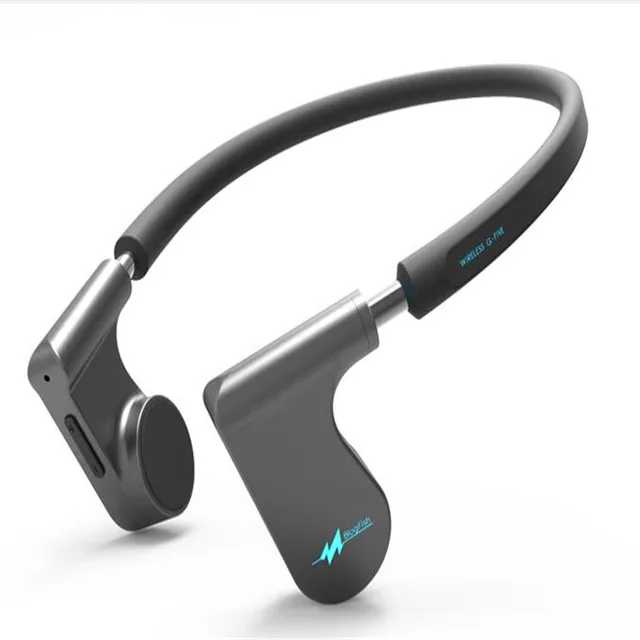 Hearing Aid Wireless Headphones Bluetooth Headset Bone Conduction Bluetooth Earphone Blue Audio