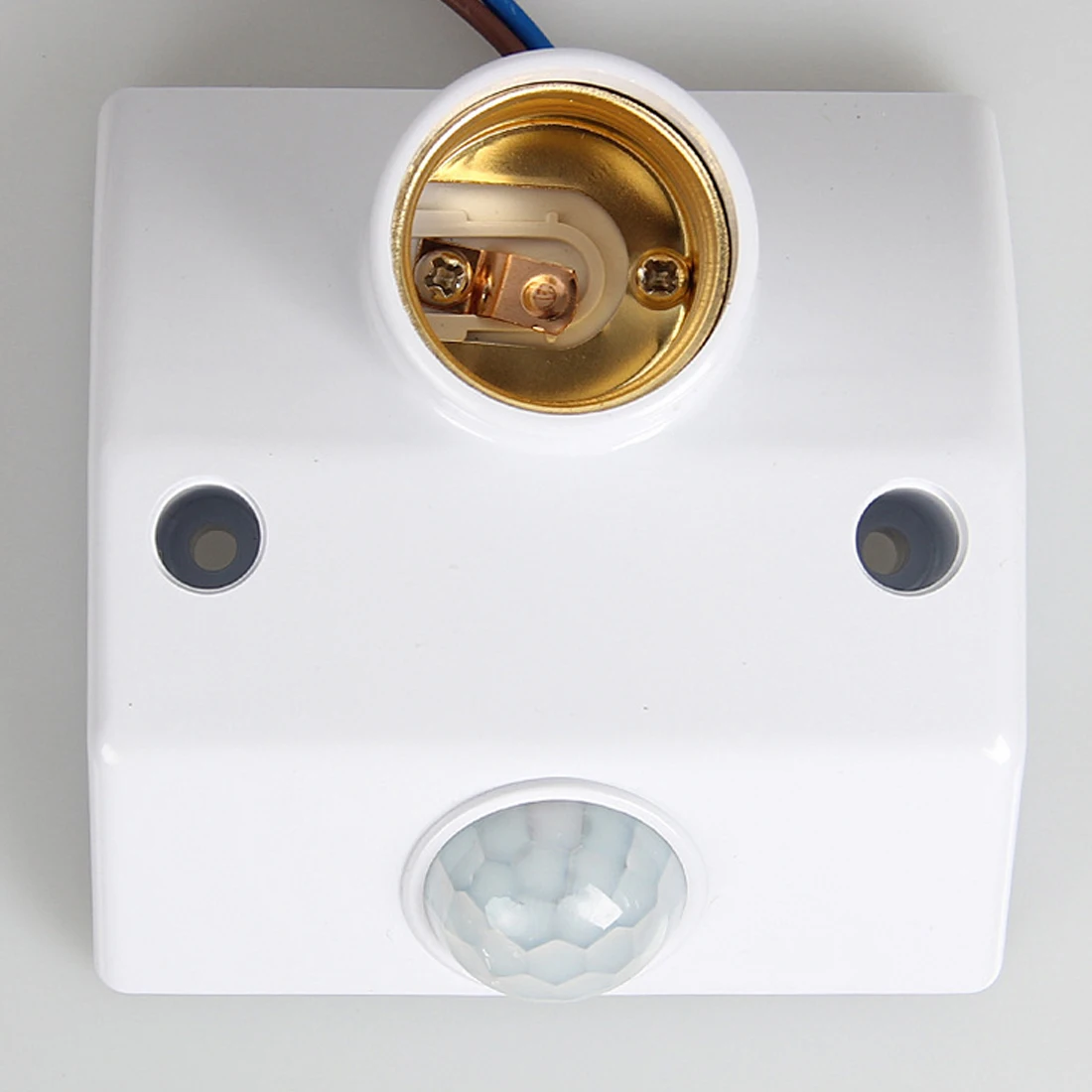  E27 AC220 Motion Sensing Switch Automatic Light Lamp Holder Switch 50/60HZ Infrared Motion Sensor I - 32947667722