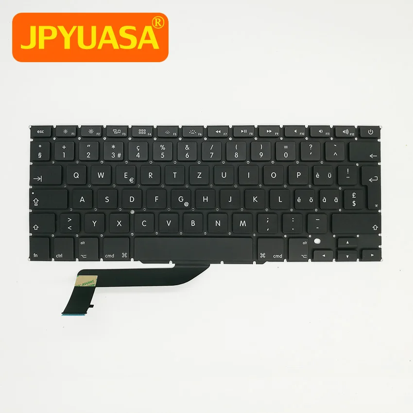 Новая клавиатура для ноутбука Швейцария Швейцарский Стандарт Macbook Pro Retina 15 &quotA1398