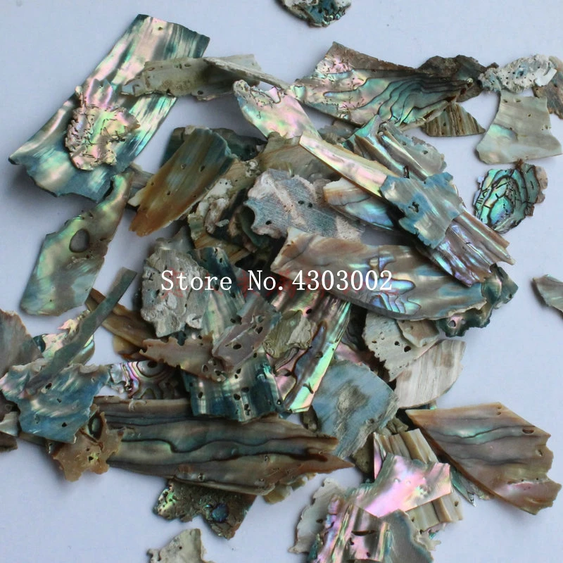 

100g/lot Natural Crushed Abalone Shell Mother of Pearl shell for DIY Jewelry Crushed Shell MOP Pearl shell for fake nails
