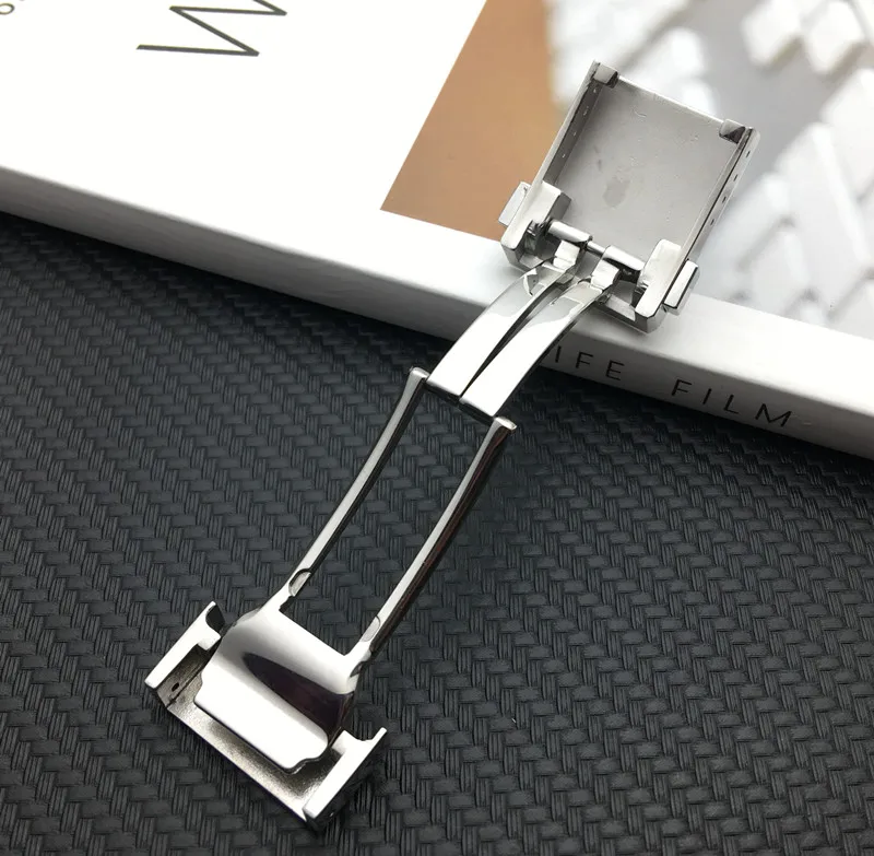 Нержавеющая сталь Пряжка для Breitling ремешок для часов 20*20 мм полировка двойной клик застежка ремешок для часов 1884 логотип на бесплатный инструмент