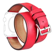 TOROTOP 2017 Newest WRISEBAND For APPLE WATCH BAND Customize Color LEATHER CORREAS FOR APPLE WATCH STRAPS 38mm Series 1 Series 2