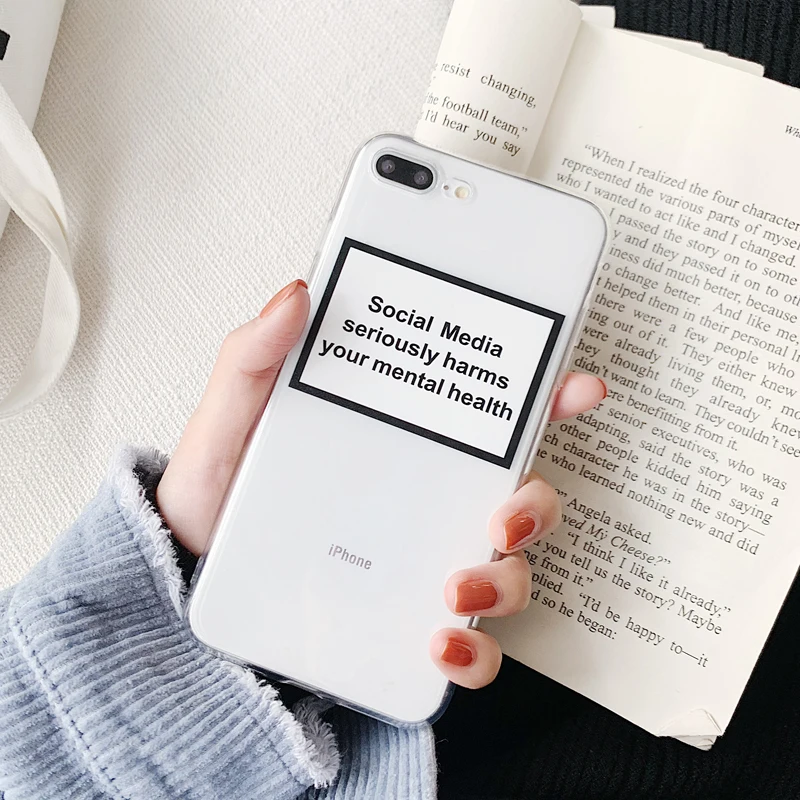 

Ultra Slim Transparent Soft TPU English text Phone Case For iphone XS Max Case For iphone X XR 6 S 7 8 Plus 7plus back cover