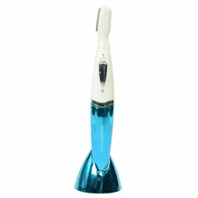 kemei Washable Electric Mini travel Eyebrow Trimmer Body Face Shaver Epilator Bikini Underarms Hair Remover women