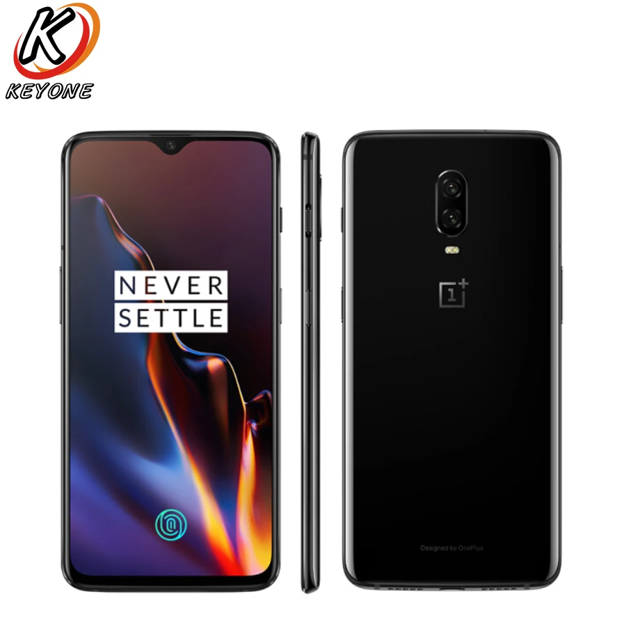 

New Oneplus 6T 4G LTE Mobile Phone 6.41" 8GB RAM 128GB ROM Snapdragon 845 Octa Core Dual Rear Camera Android 9.0 NFC Smart phone